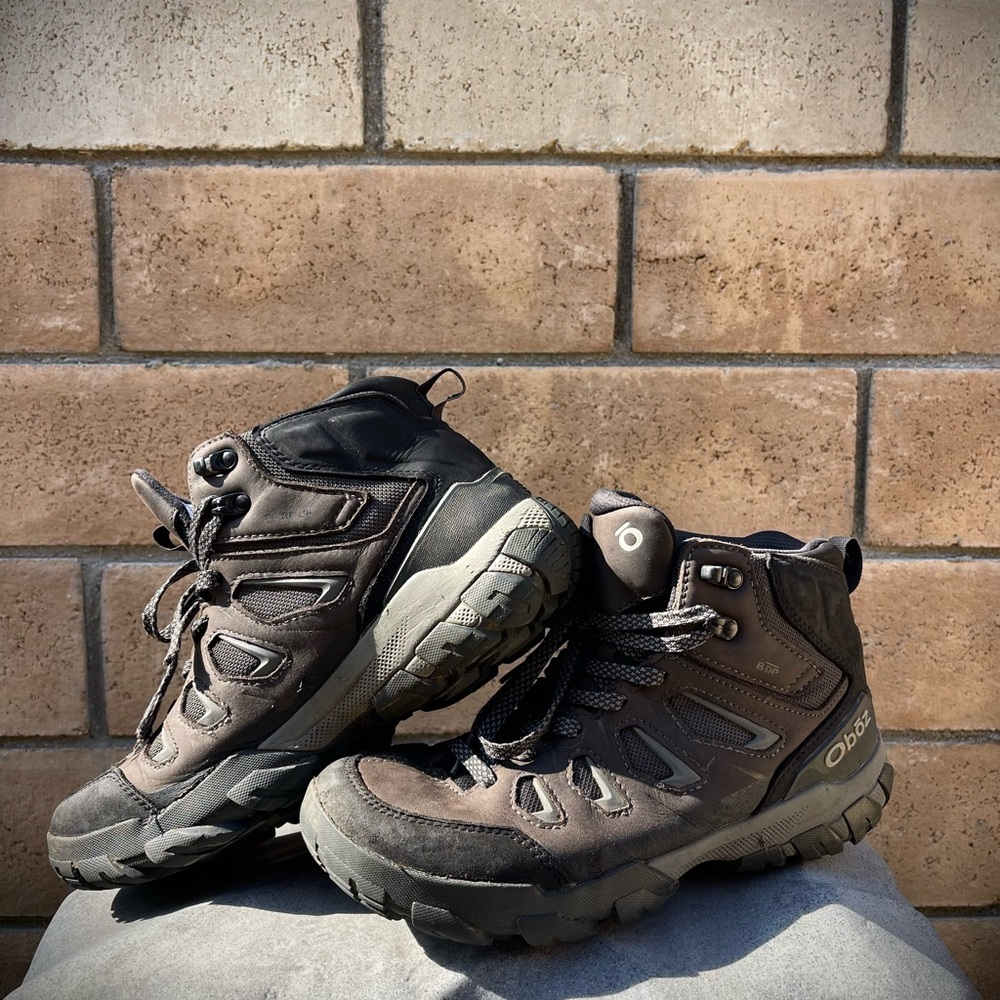 Brown and Black Durable Boots for Outdoor Adventures